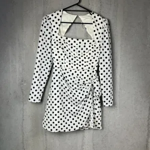 The East Order White Spotted Amy Mini Dress Size Small (New)