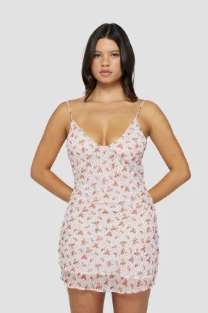 The Jordan Slip in Floral