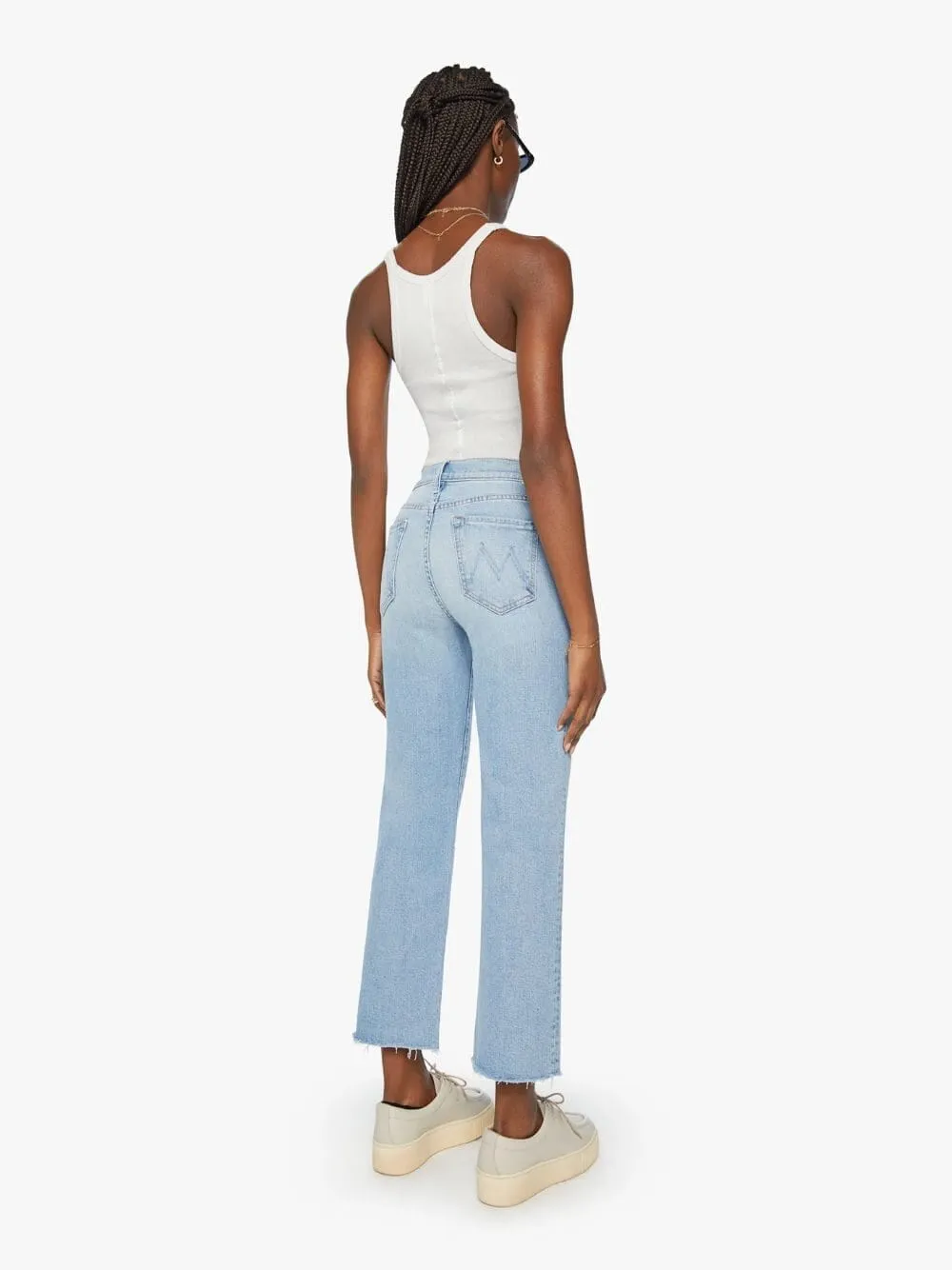 The Kick It Ankle Fray Jeans