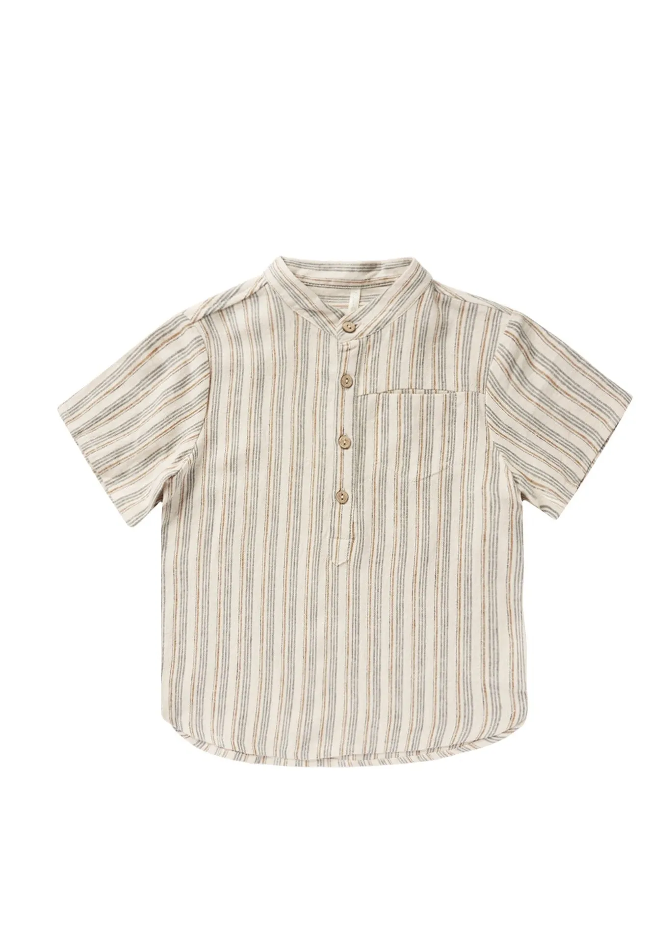 The Mason Short Sleeve Shirt by Rylee   Cru - Nautical Stripe - BABY