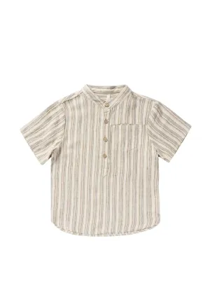 The Mason Short Sleeve Shirt by Rylee   Cru - Nautical Stripe - KIDS