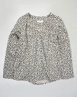 Thought Beige Patterned Shirt in Size XS