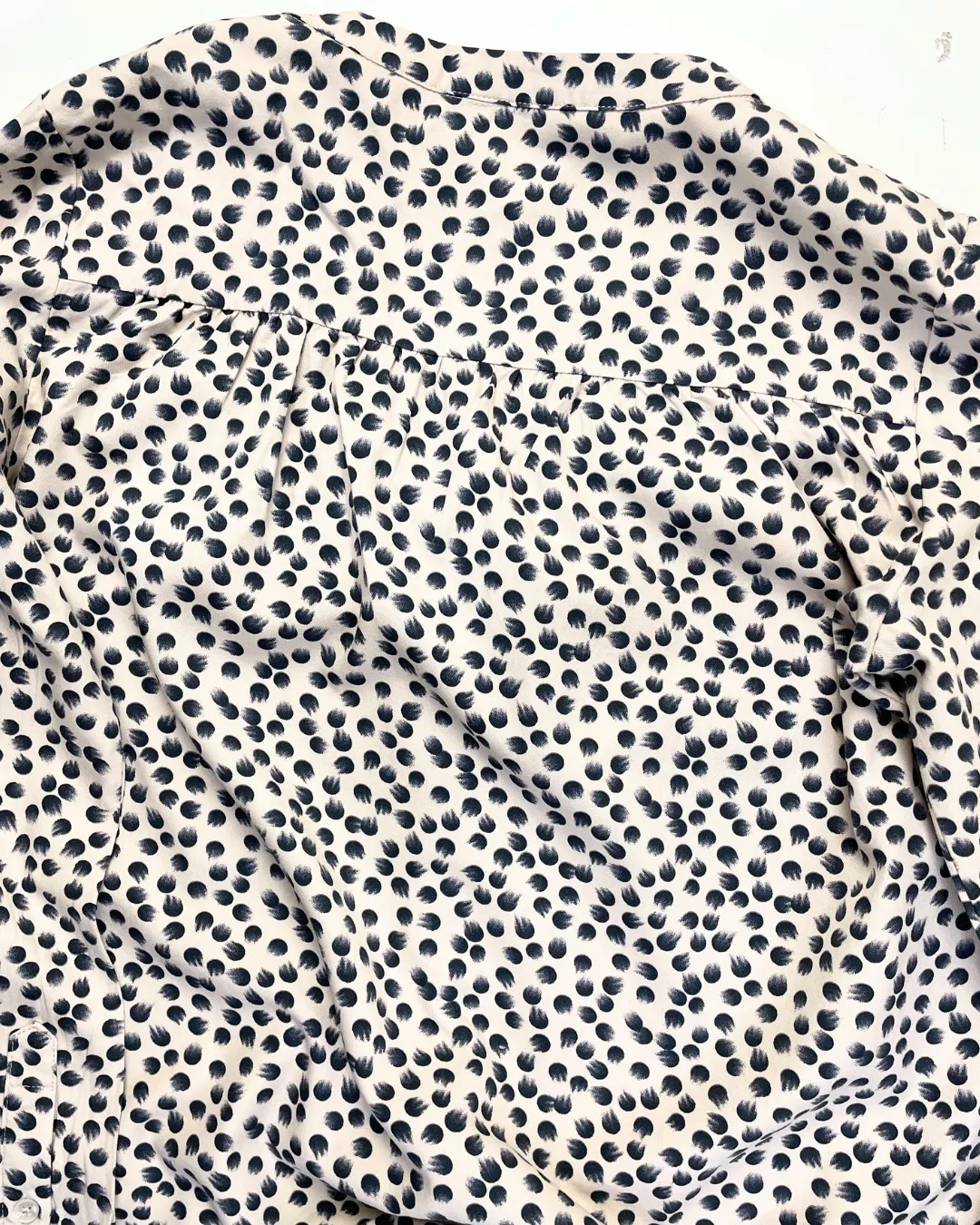 Thought Beige Patterned Shirt in Size XS