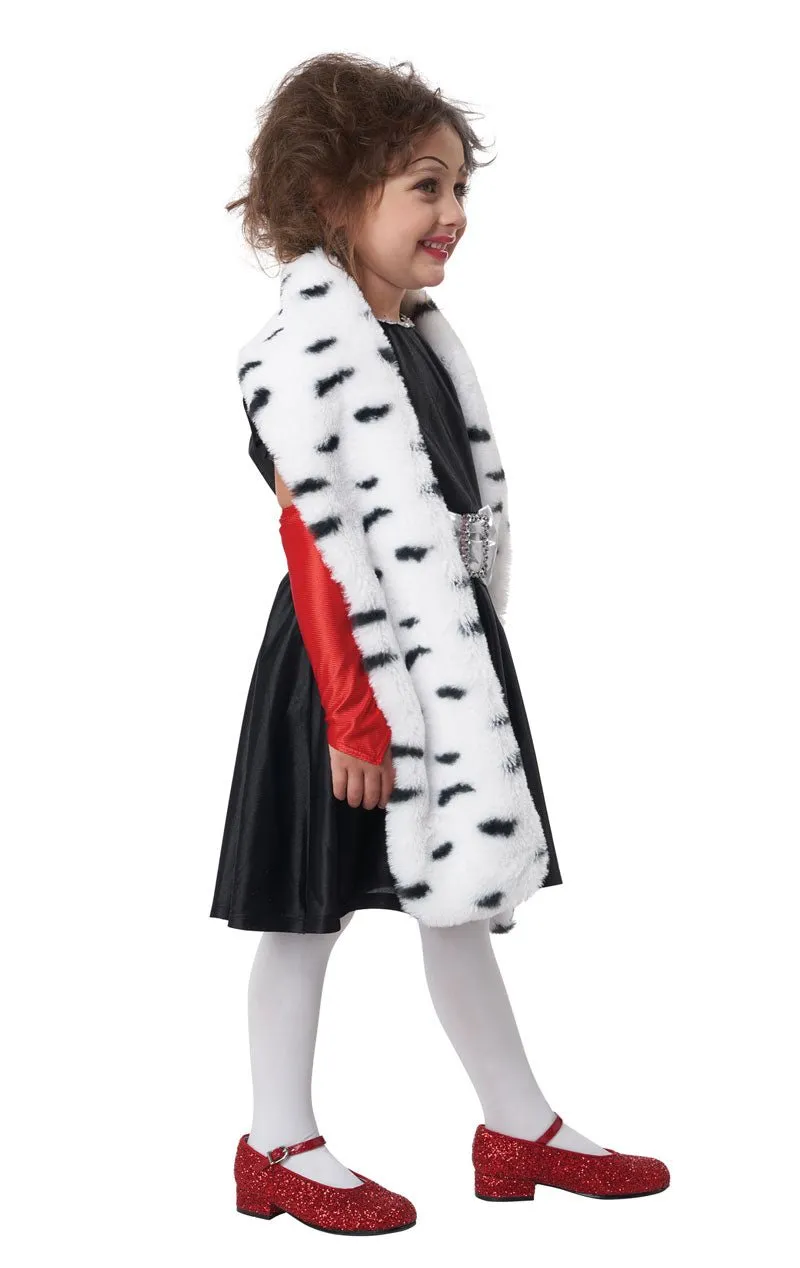 Toddler Dalmatian Diva Costume