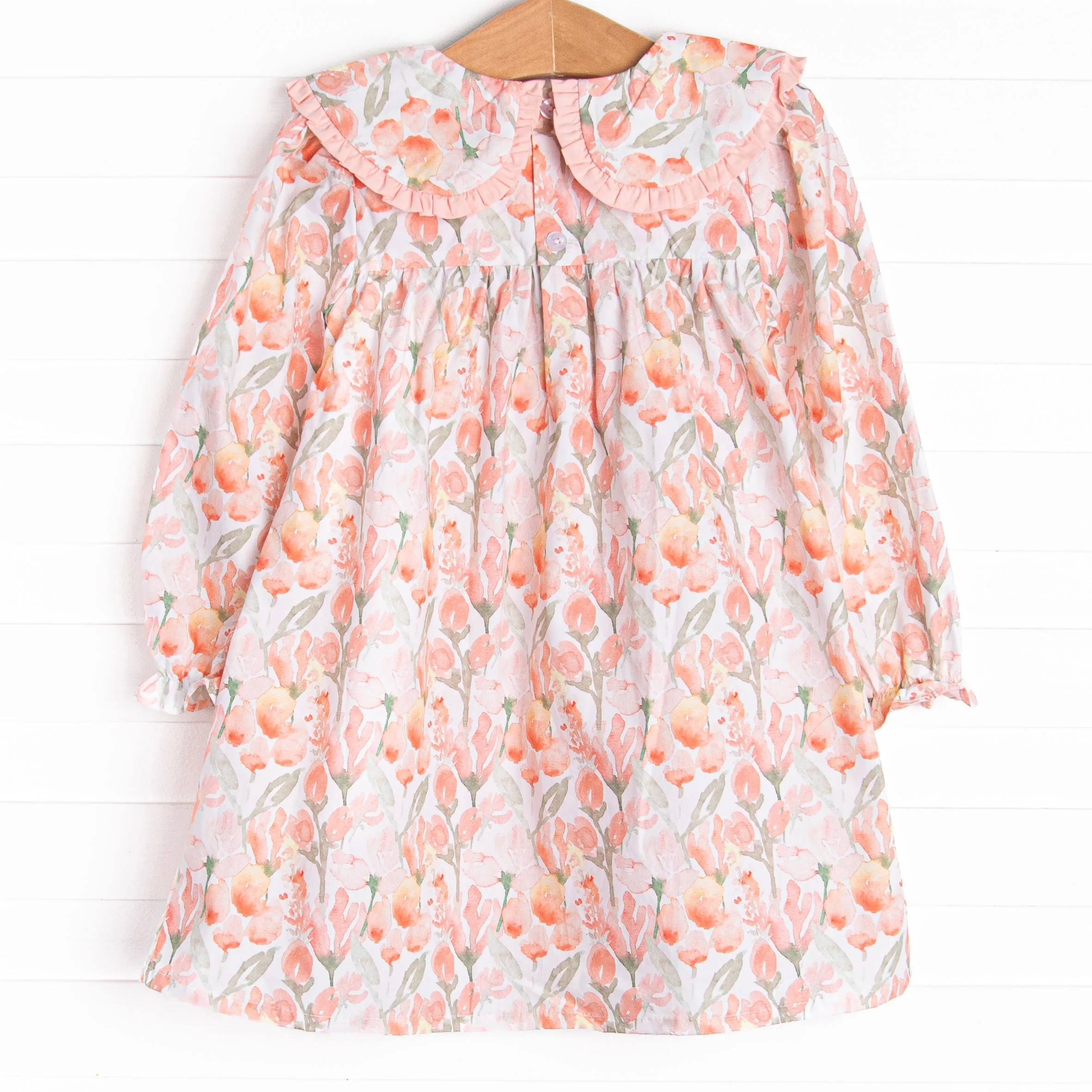 Top Notch Tulips Dress, Orange