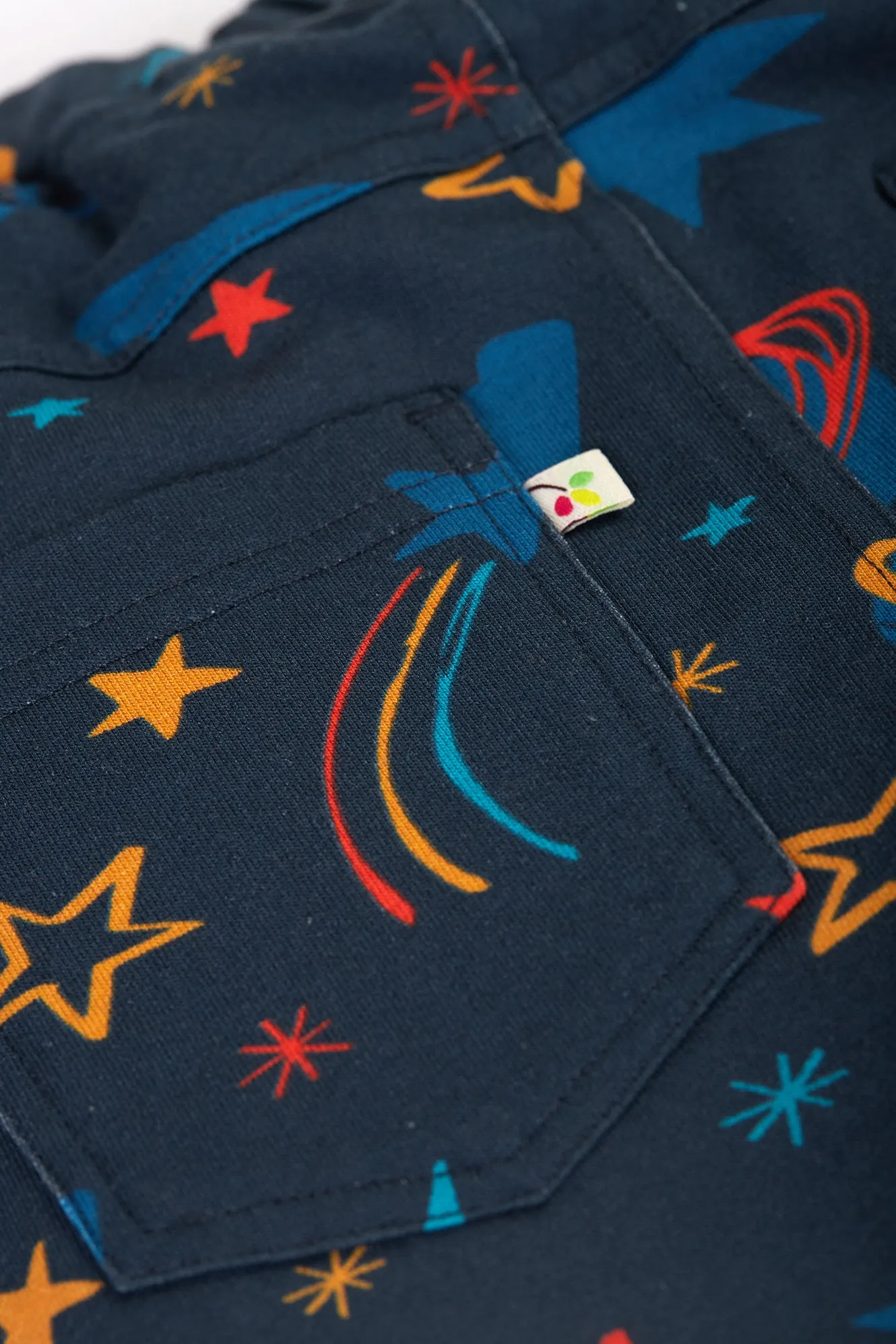 Tresco Trousers, Cosmic Nights, Organic Cotton Frugi