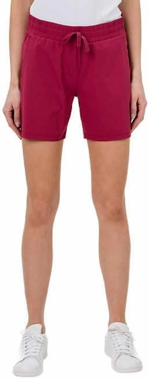 Tuff Athletics Womens Drawstring Athletic Pull On Shorts 1672581