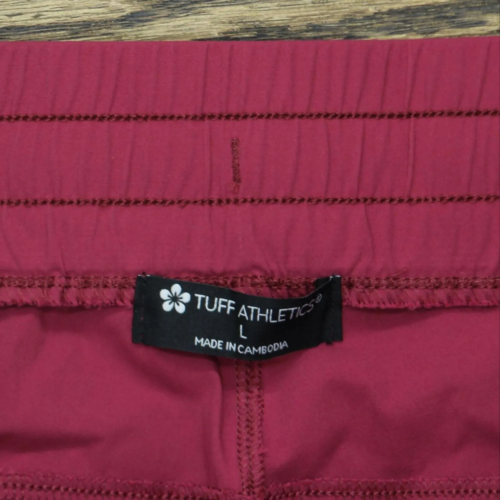 Tuff Athletics Womens Drawstring Athletic Pull On Shorts 1672581