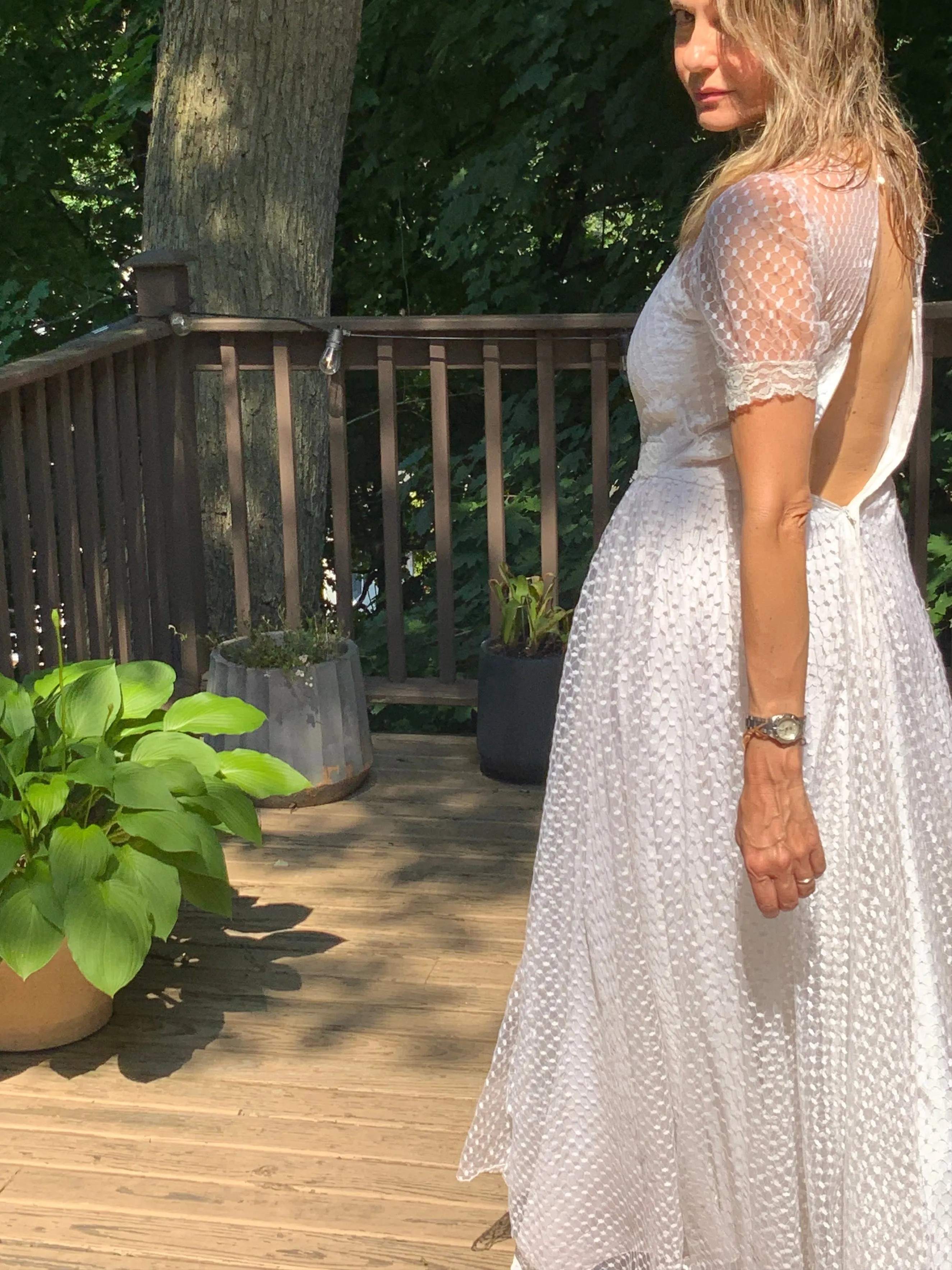 Tulle Polka Dots Dress - 50s