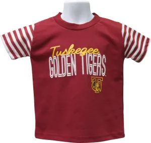 Tuskegee Stripe Sleeve Tee