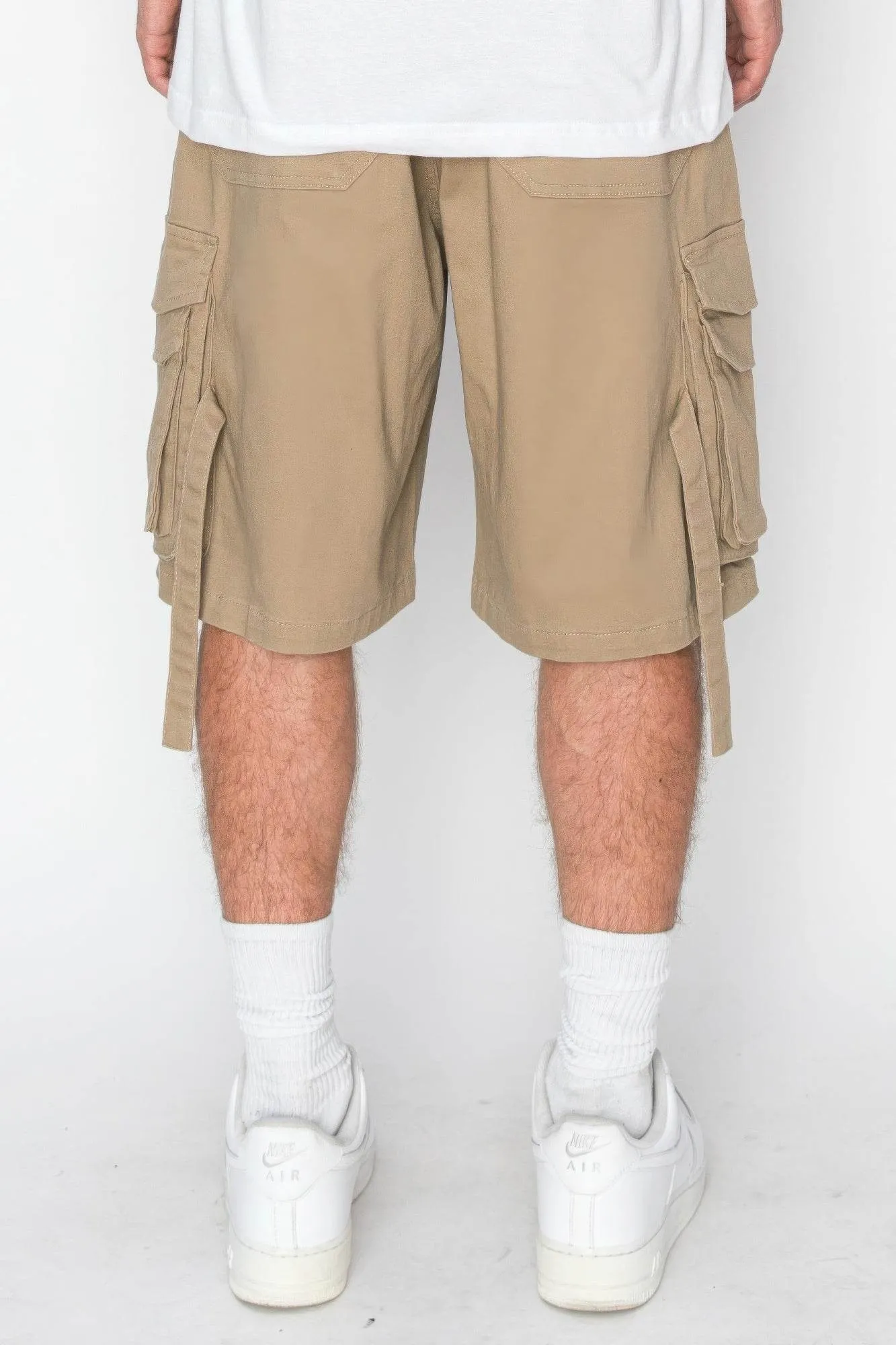 Twill Uility Jogger Shorts