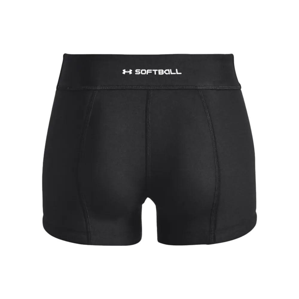 UA Girls' Diamond Utility Slider Shorts