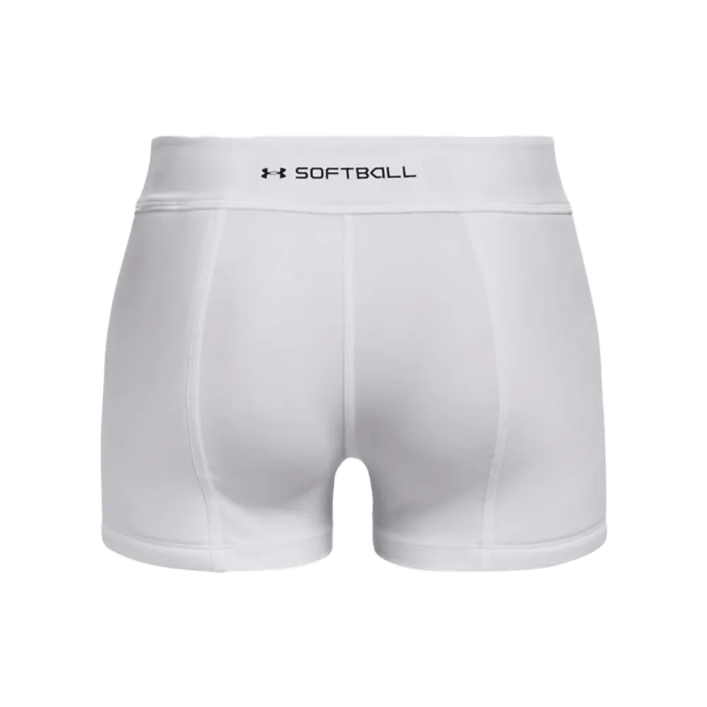 UA Girls' Diamond Utility Slider Shorts