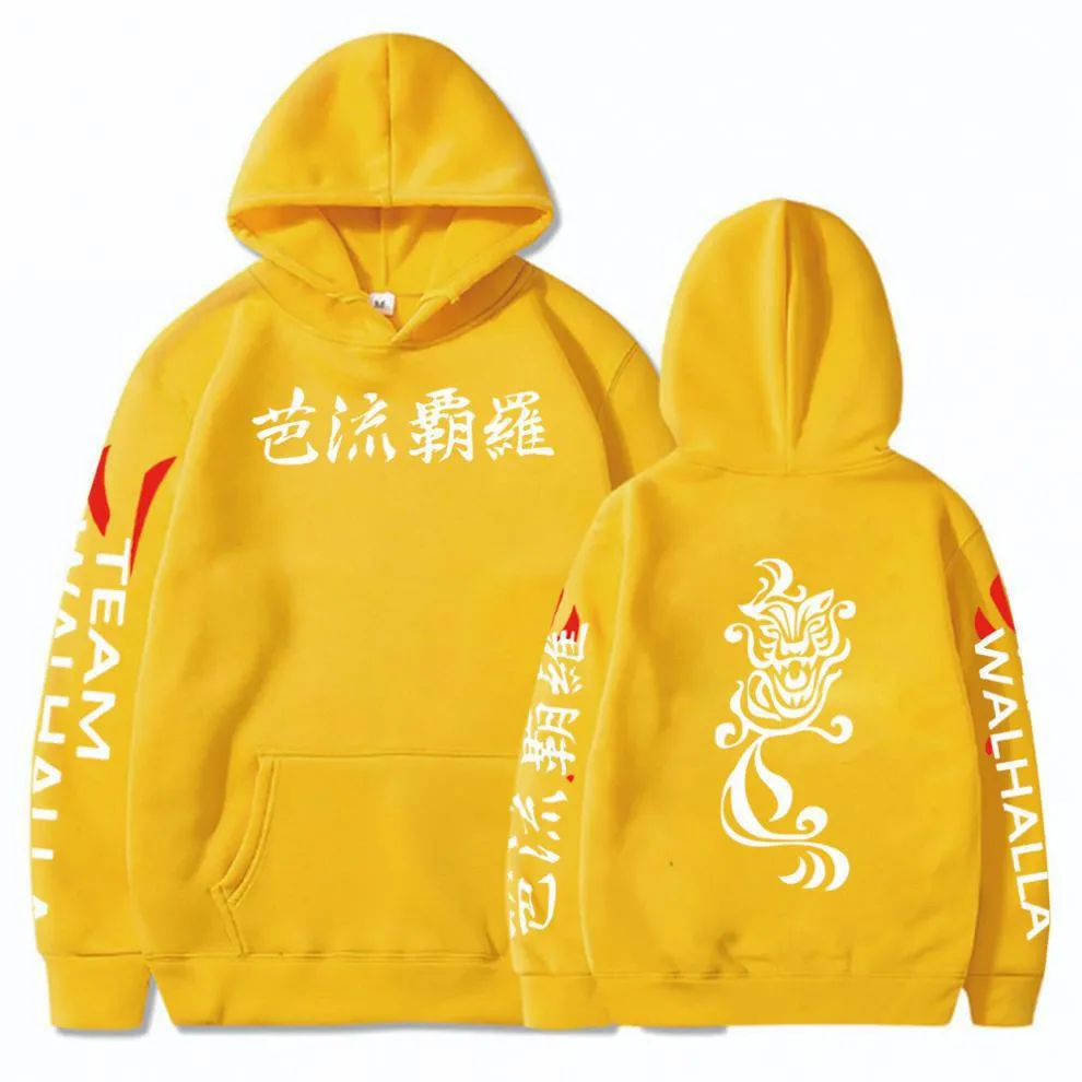 Unisex Anime Pullovers Tokyo Revengers Jacket Coat