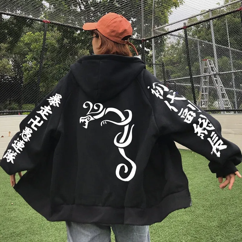 Unisex Anime Pullovers Tokyo Revengers Jacket Coat