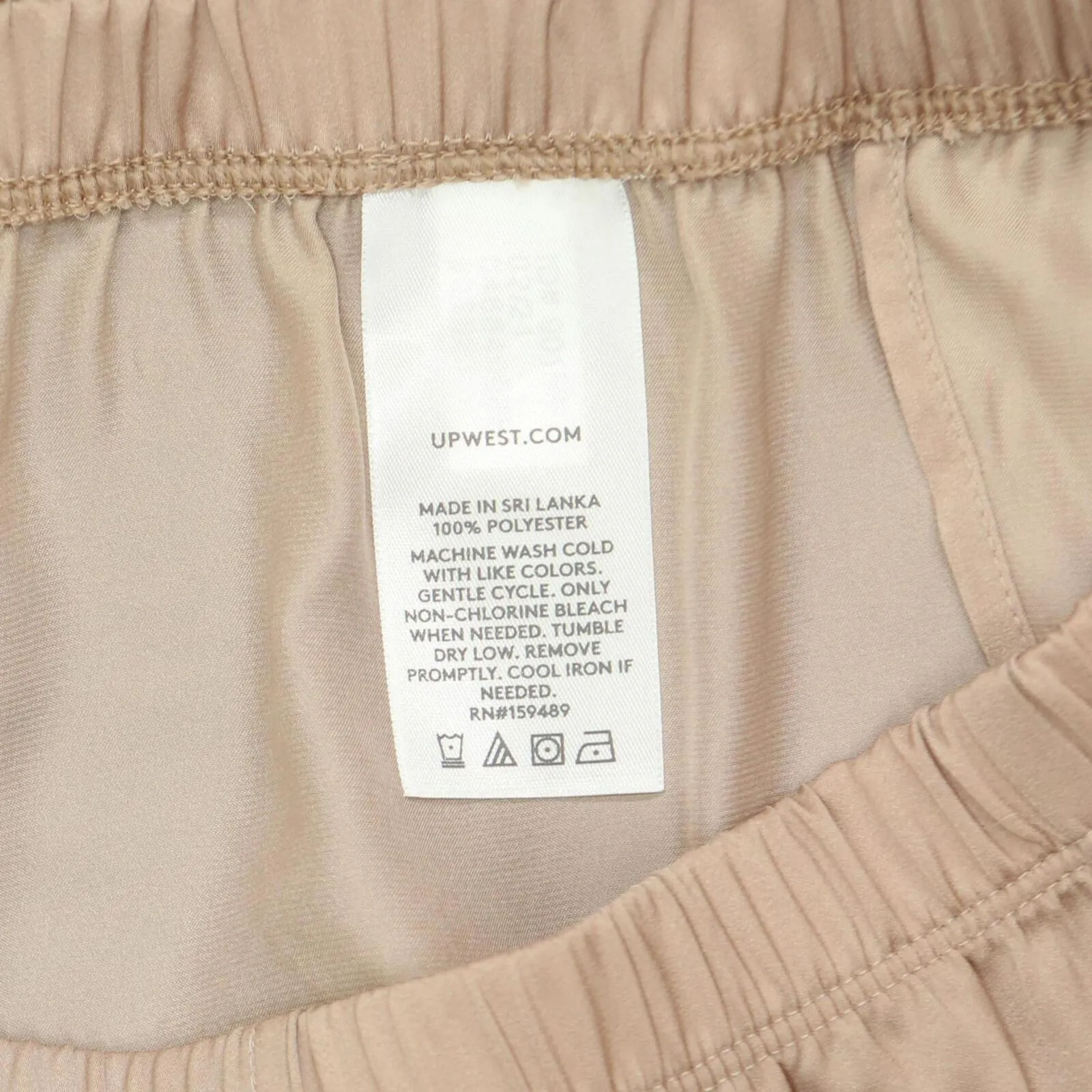 Upwest Womens Surplice Sleep Shorts Blush Pink XS