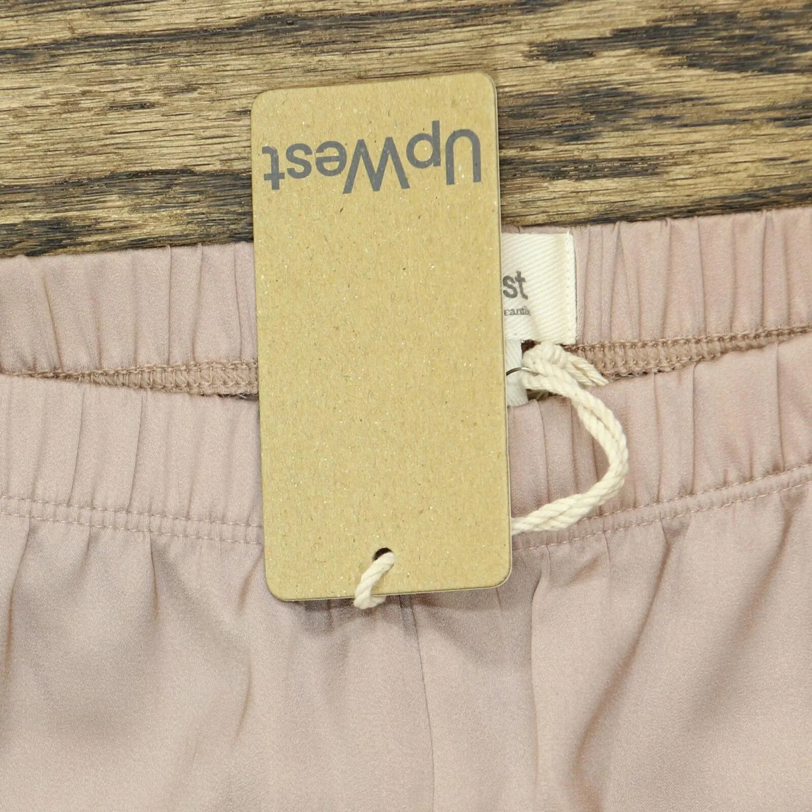 Upwest Womens Surplice Sleep Shorts Blush Pink XS