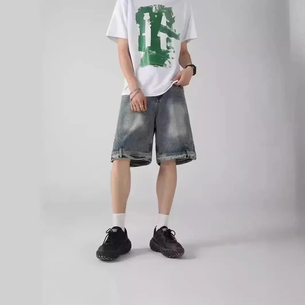 UrbanVibe TrendyCargo Denim Shorts
