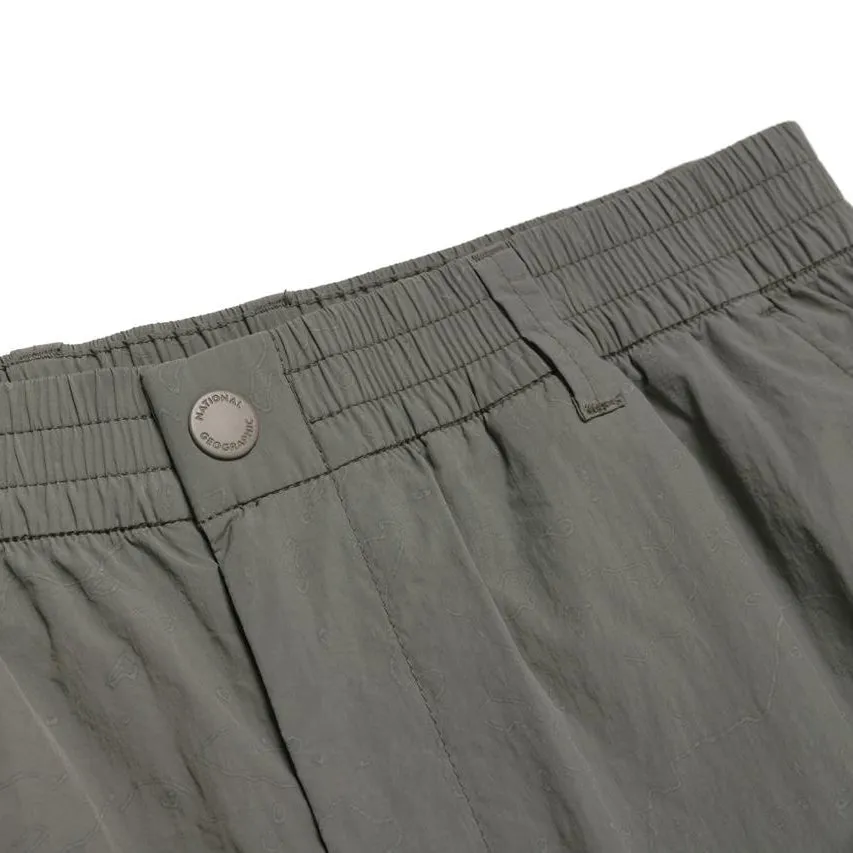 UTILITY ALLOVER SHORTS STONE GREY