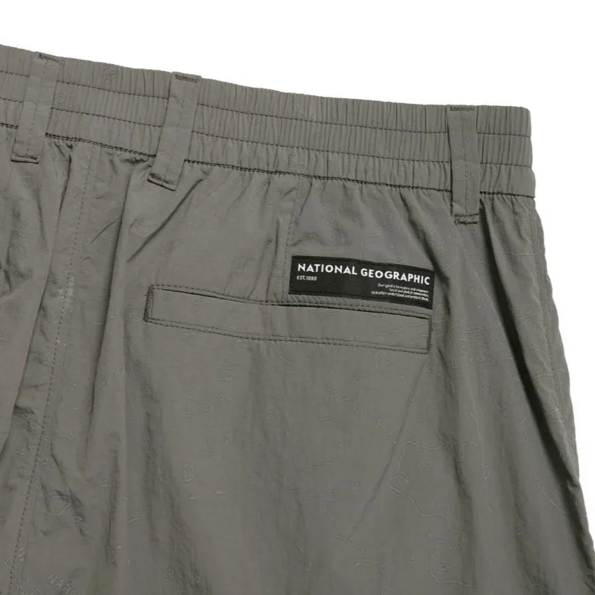 UTILITY ALLOVER SHORTS STONE GREY