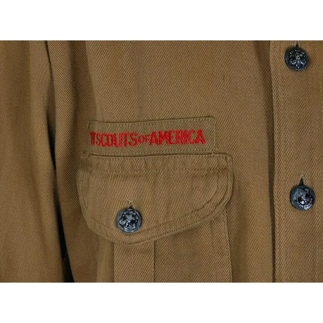 Vintage Boy Scout Shirt 1940s Official 40" Chest