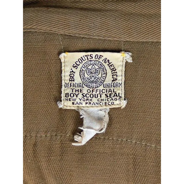 Vintage Boy Scout Shirt 1940s Official 40" Chest