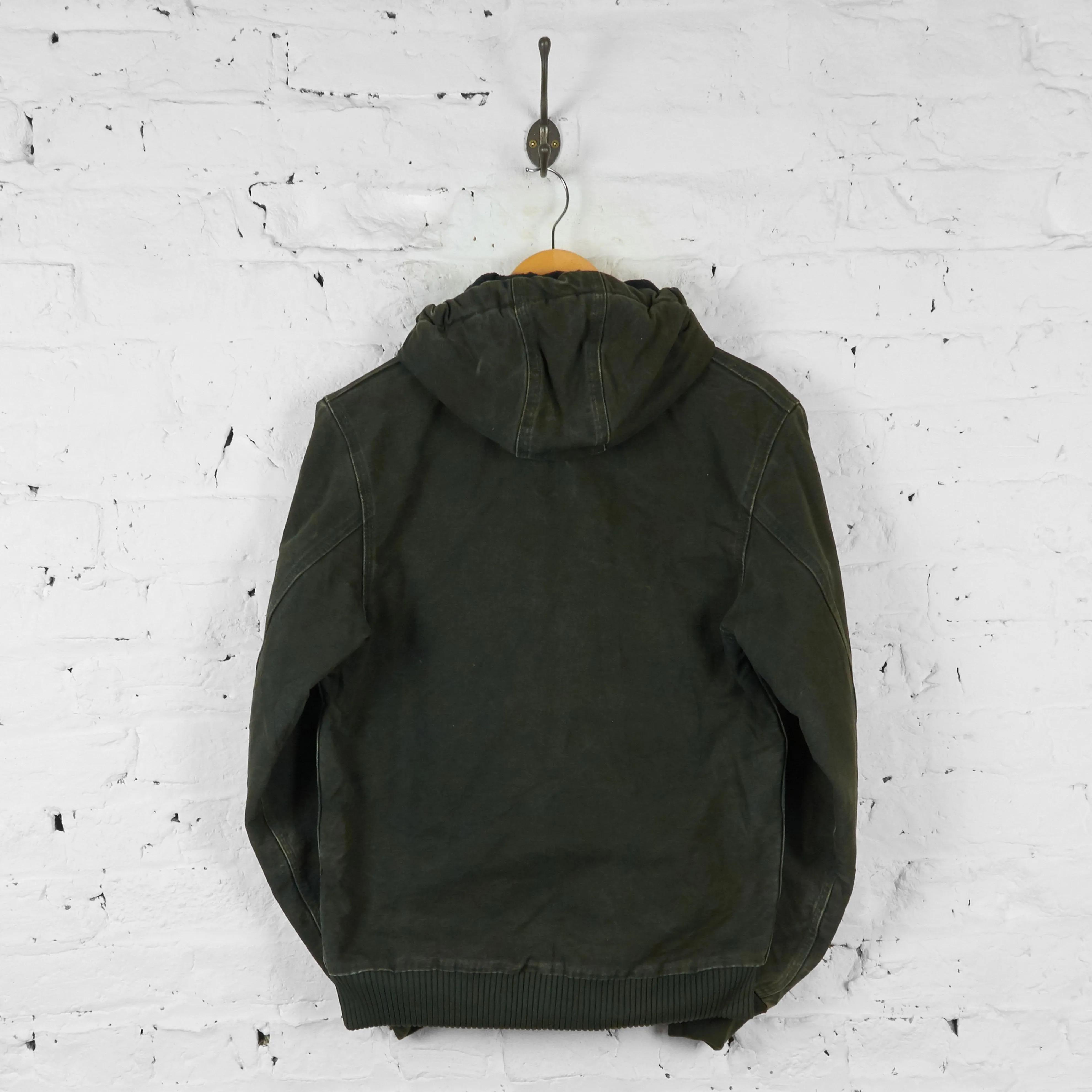 Vintage Carhartt Hooded Jacket - Khaki - S