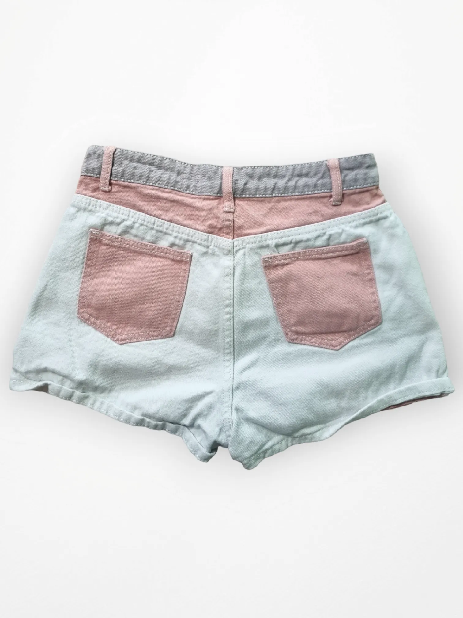 Vintage denim short maat S