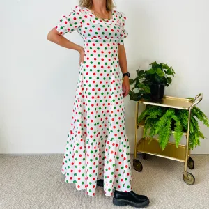 Vintage Polka Dot Dress (S)