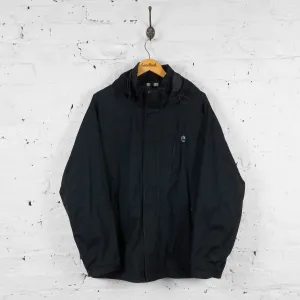 Vintage Timberland Hooded Coat - Black - XL