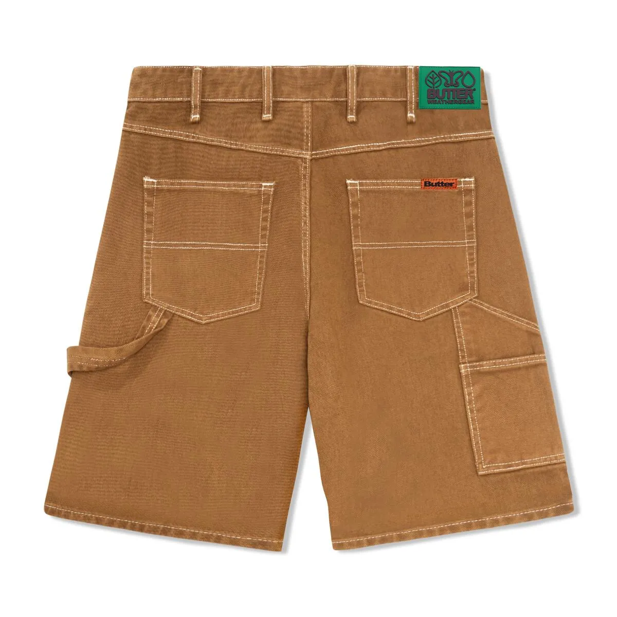 Weathergear Heavyweight Denim Shorts - Worker Brown
