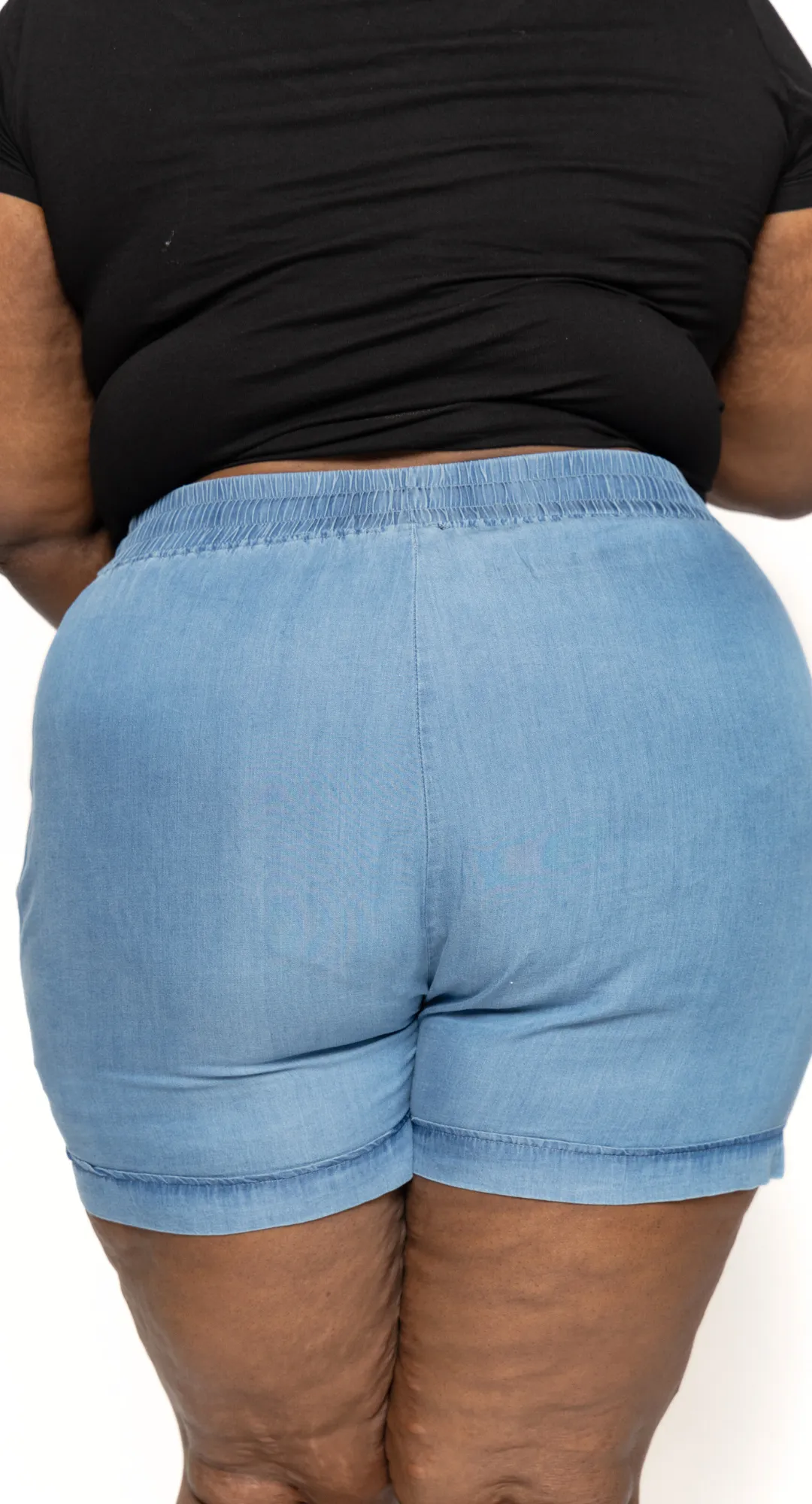 Well Off Blue Denim Shorts