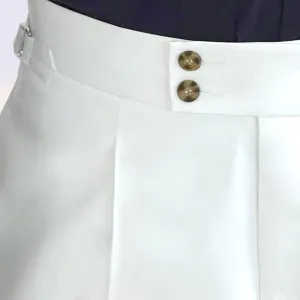 White Formal Trousers