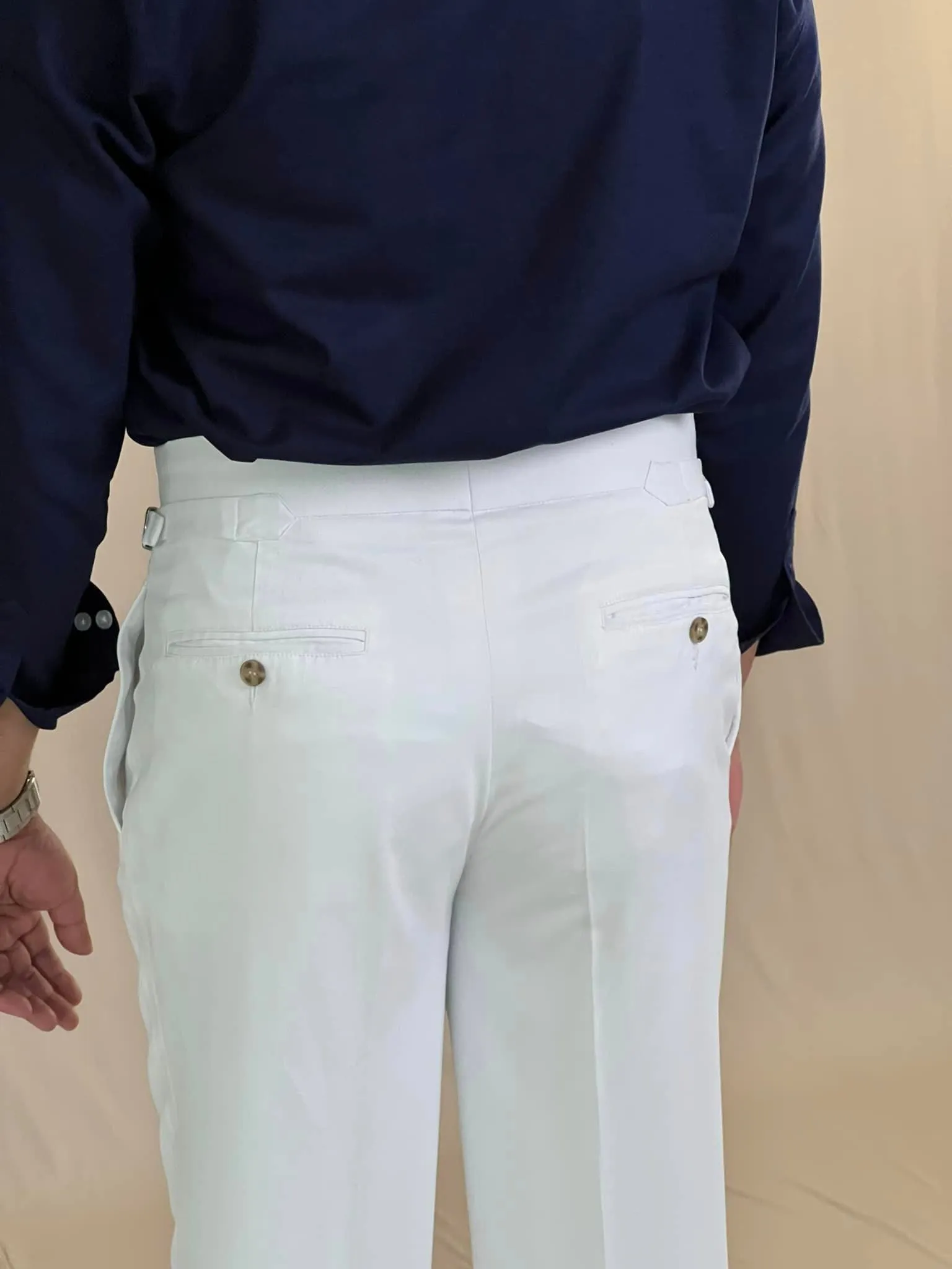 White Formal Trousers