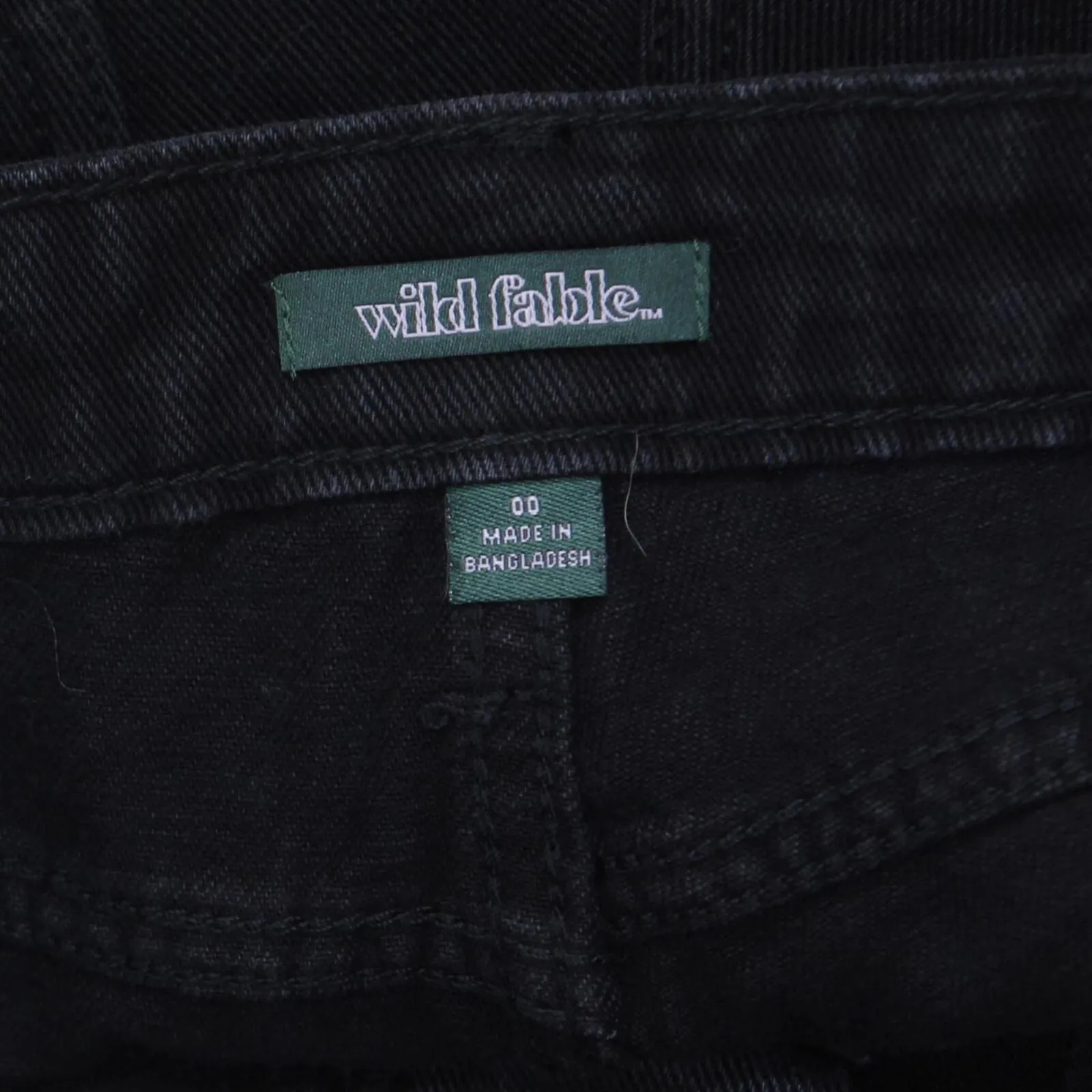 Wild Fable Womens Distressed Low Rise Jean Shorts 166f4cda0f03ce Black 00