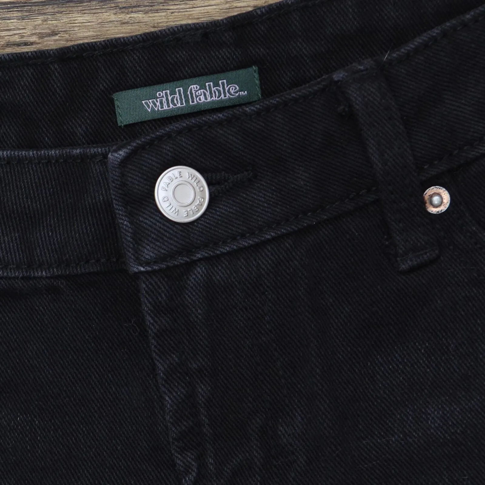 Wild Fable Womens Distressed Low Rise Jean Shorts 166f4cda0f03ce Black 00