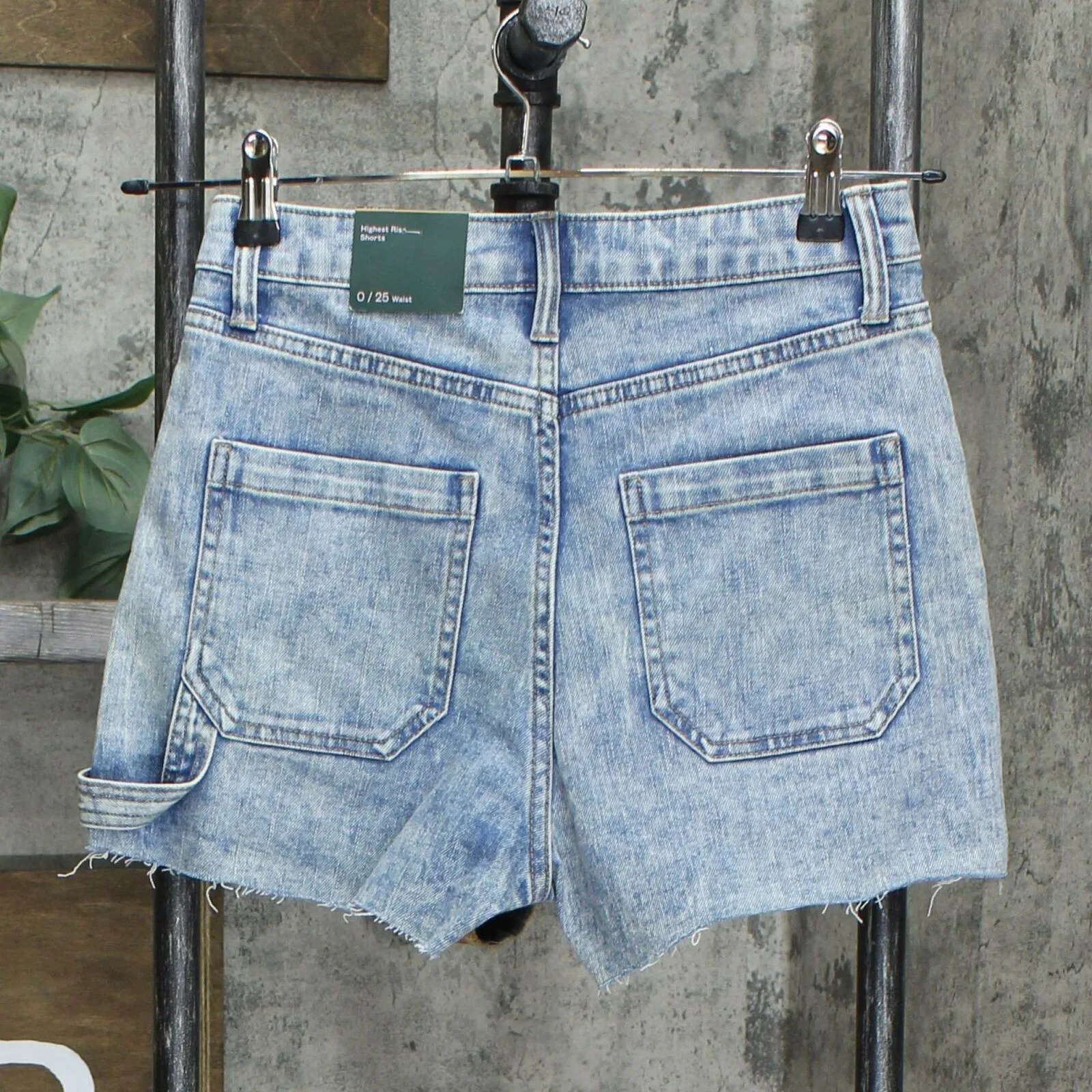 Wild Fable Women's High-Rise Utility Jean Shorts