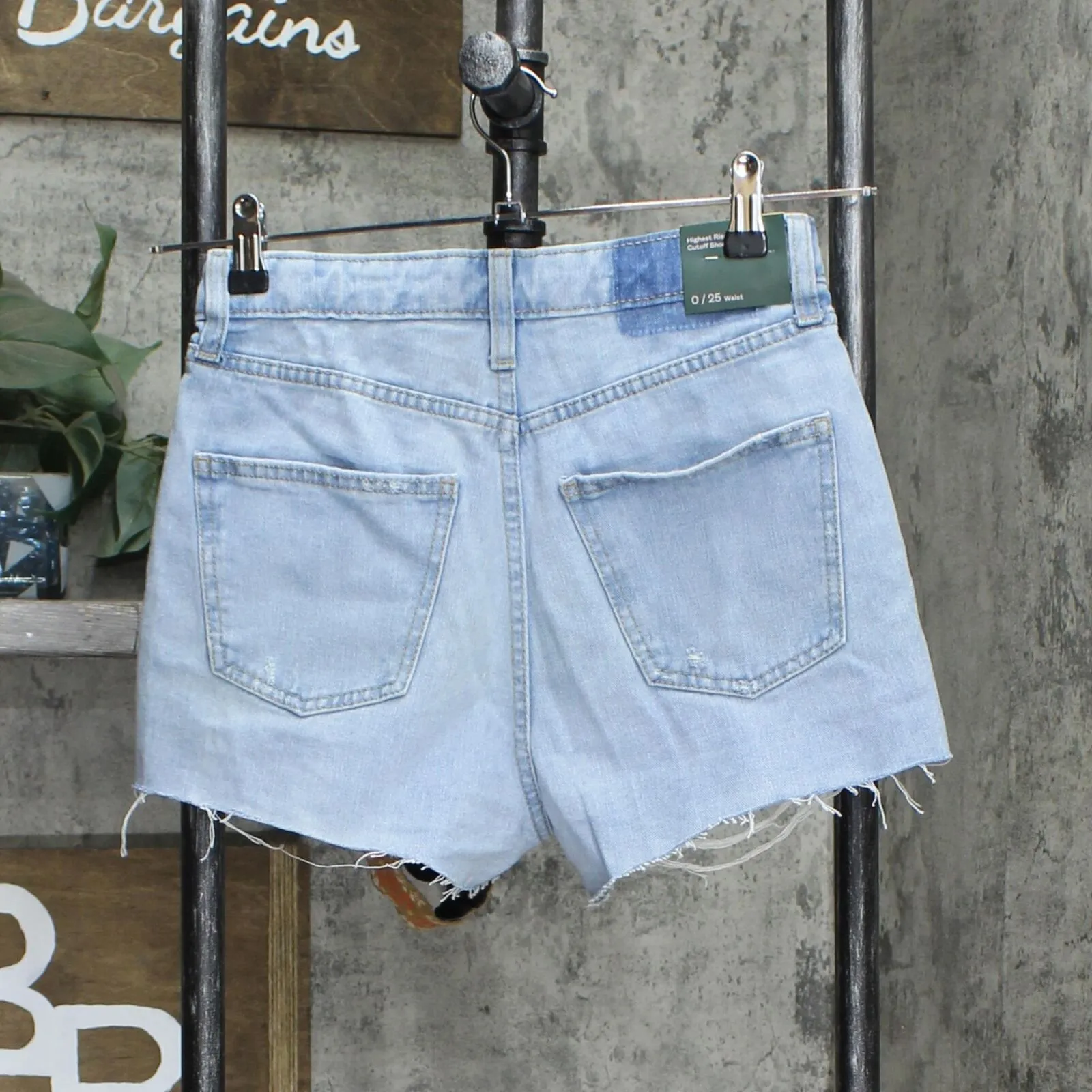 Wild Fable Women's Super-High Rise Cut-Off Jean Shorts