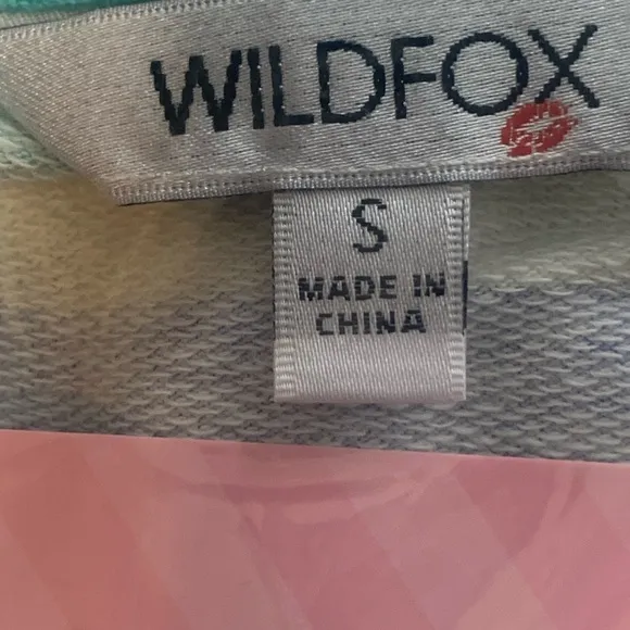 Wildfox NWT sweatshirt and shirts lounge set MSRP $160.00
