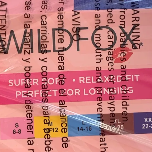 Wildfox NWT sweatshirt and shirts lounge set MSRP $160.00