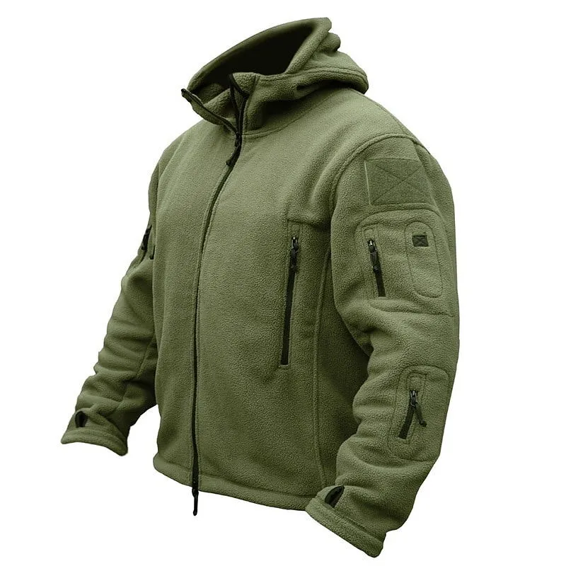 Winter Thermal Fleece Sports Hooded Coats