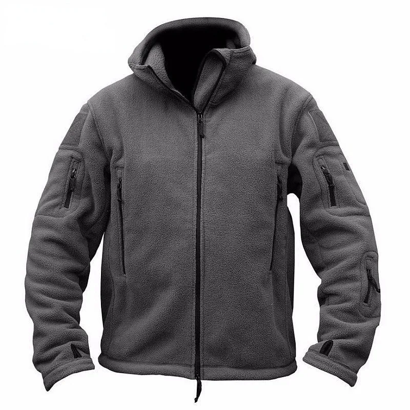 Winter Thermal Fleece Sports Hooded Coats