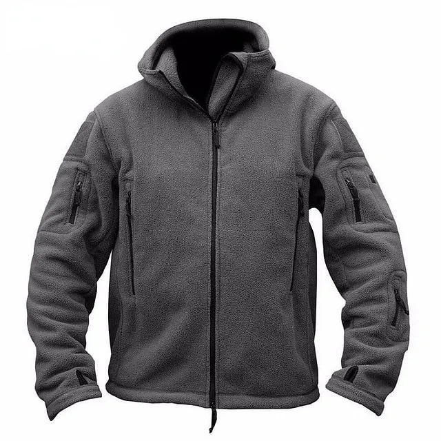 Winter Thermal Fleece Sports Hooded Coats