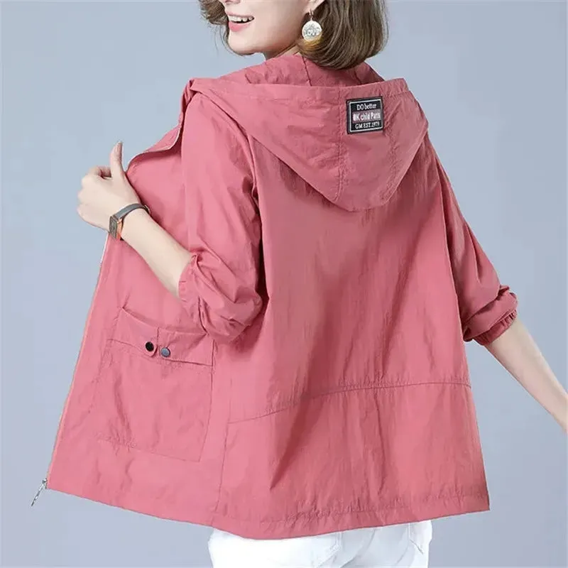 Women Ice Silk Sun Protection Clothing