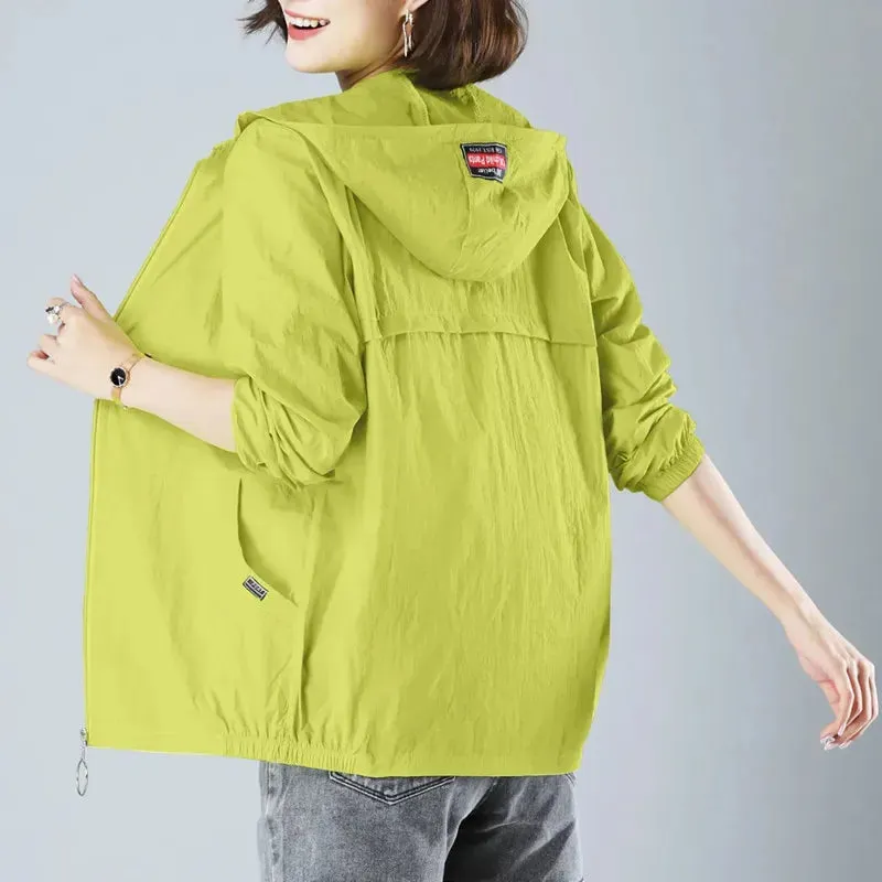 Women Ice Silk Sun Protection Clothing