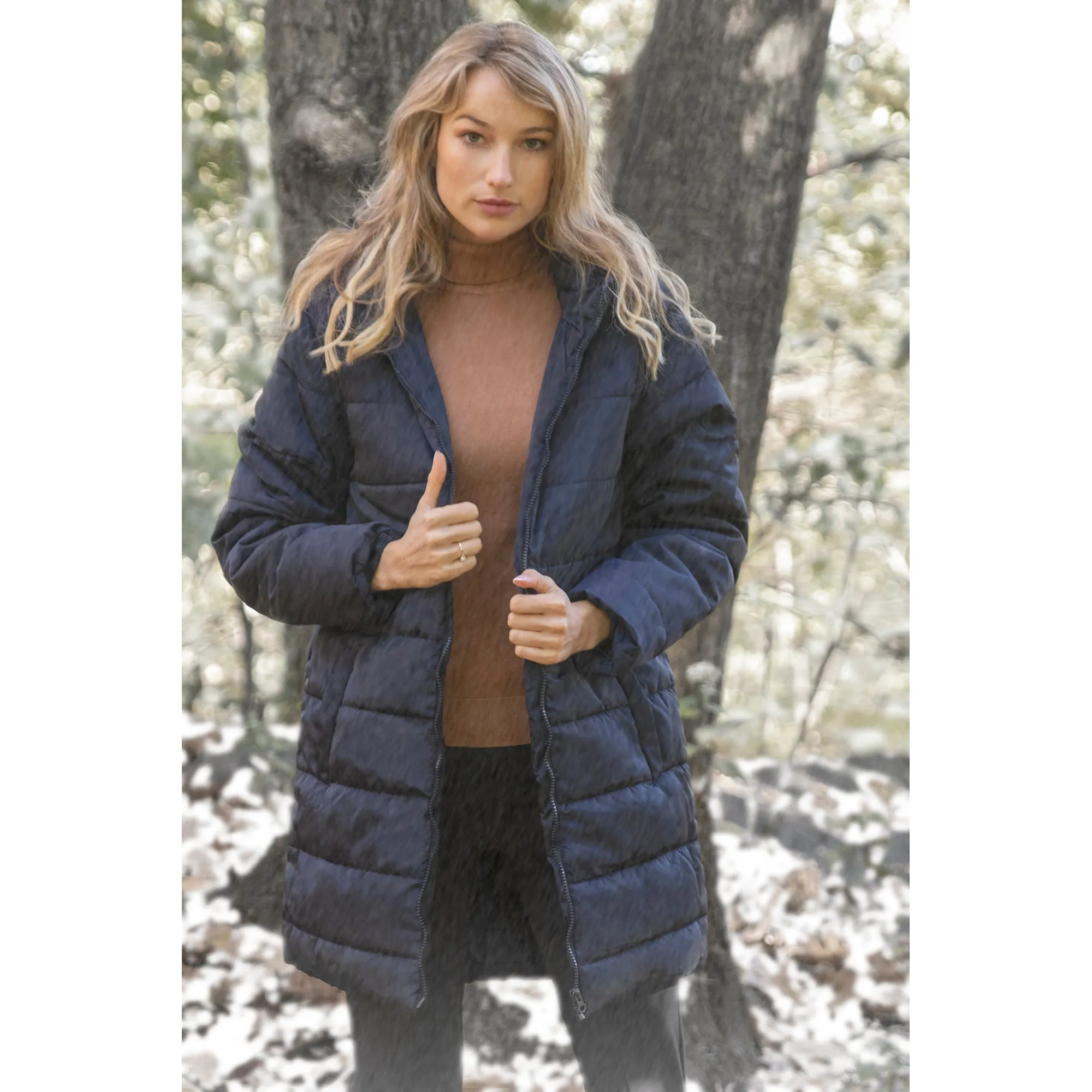 Women's Hooded Puffer Winter Coat Wholesale