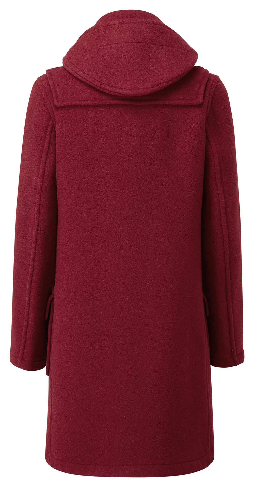 Women's London Classic Fit Duffle Coat - Burgundy