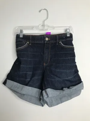 Womens Size 12 Misses Denim White House Black Mkt Shorts