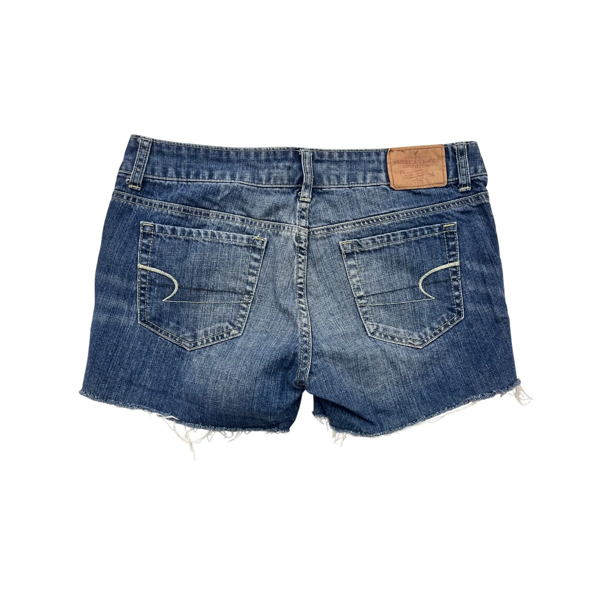 Women’s Size 8 American Eagle Distressed Denim Shorts #6422