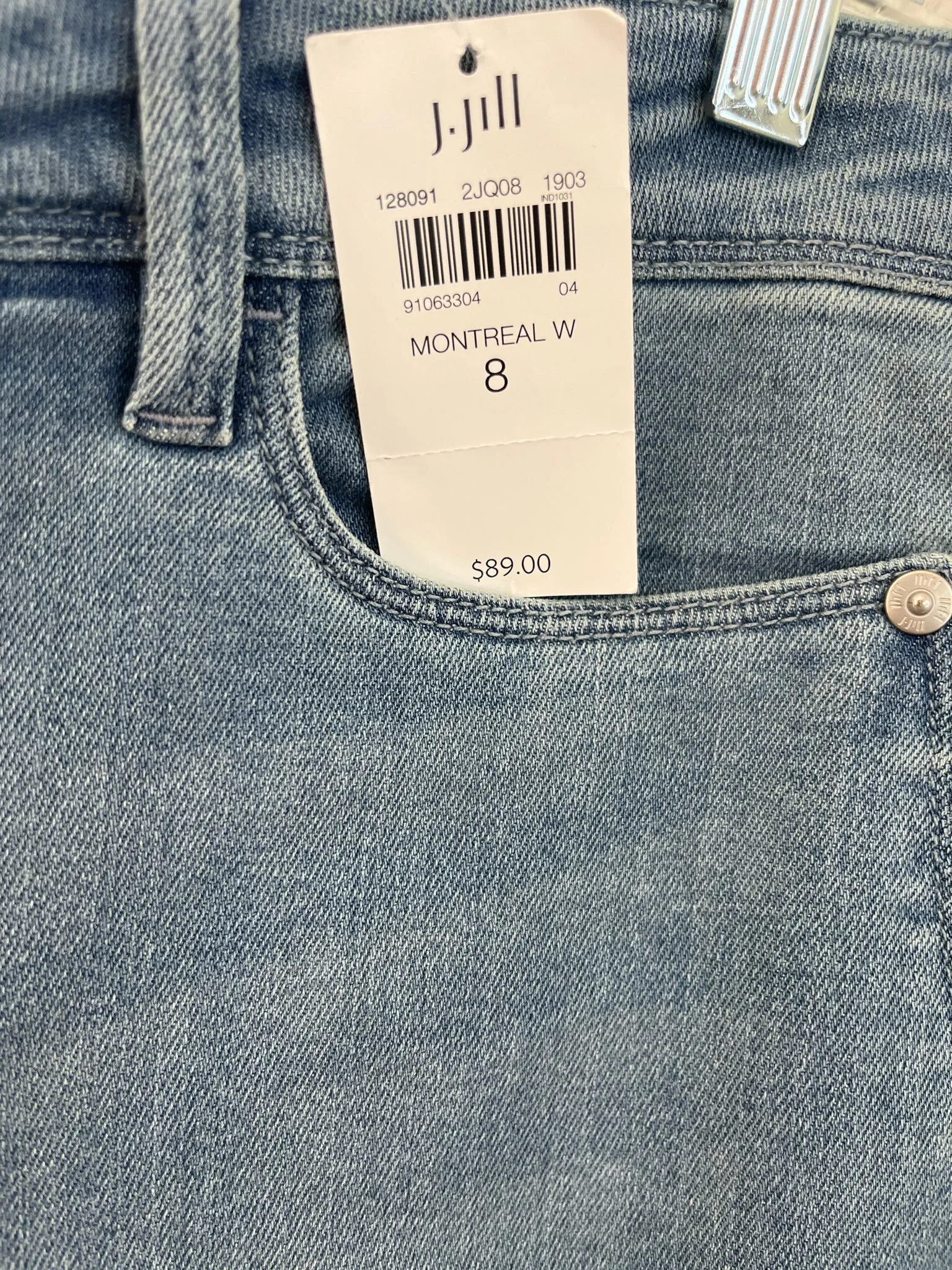 Womens Size 8 Misses Denim J Jill NWT Jeans